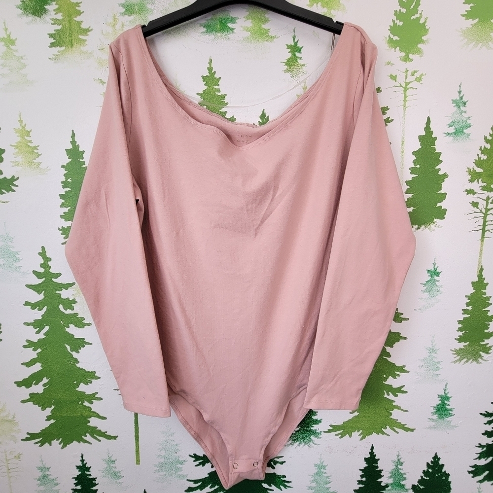 A New Day Pink Bodysuit.